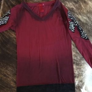 Cowgirl Tuff Bling tee Women’s L EUC